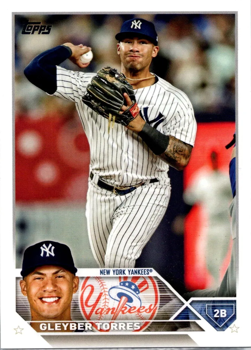 2023 Topps Series 1 Gleyber Torres #299 New York Yankees Baseball Card