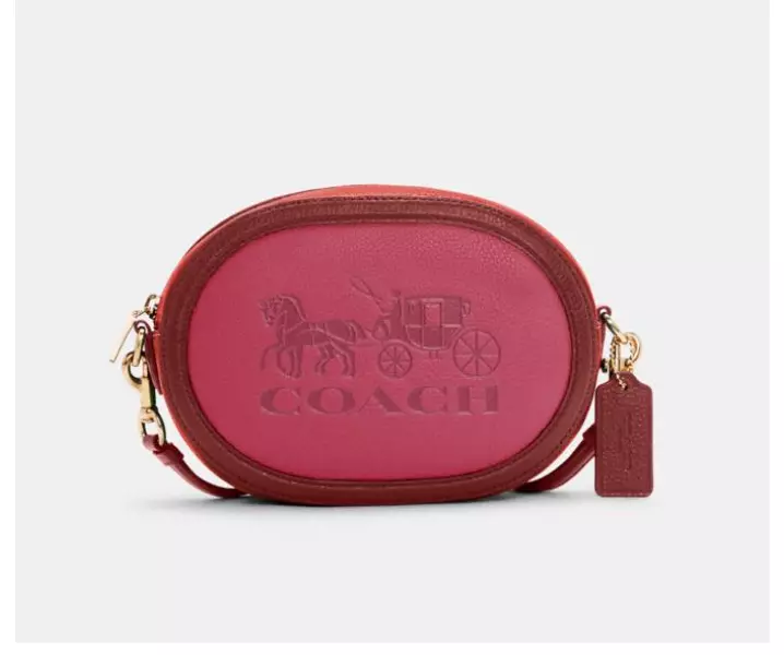Coach Camera Bag In Colorblock With Horse And Carriage C5777 328 Authentic NWT1