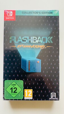 Flashback 25th Anniversary Collectors Edition Nintendo Switch Game