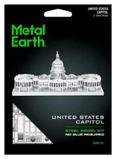 Fascinations Metal Earth 3D Laser Cut Steel Model Kit - US United States Capitol