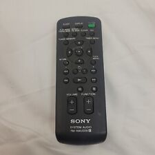 Genuine OEM Sony RM-AMU009 System Audio Remote Control Tested
