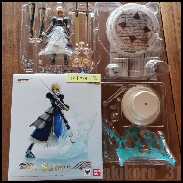 Chogokin Fate/Zero Saber Bandai Action Figure | eBay