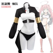 That Time I Got Reincarnated As A Slime Cosplay Milim Nava Costume Wig 