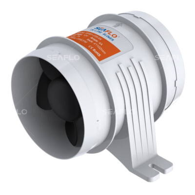 SEAFLO 4  Inline Bilge Gebläse 235CFM 12V Luftgebläse für Yacht Boot Wohnmobil