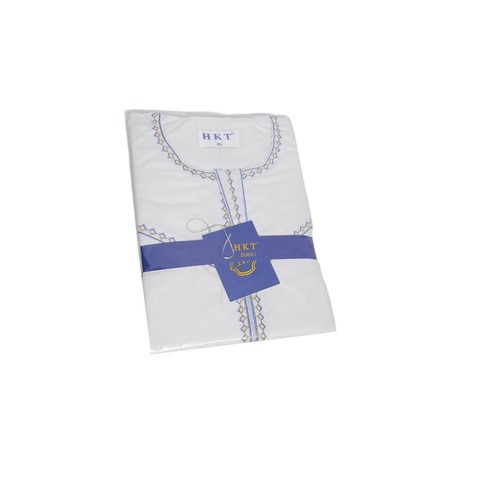 Jungen Weiß Omani Thawb Jubba Dishdash - Picture 2 of 4