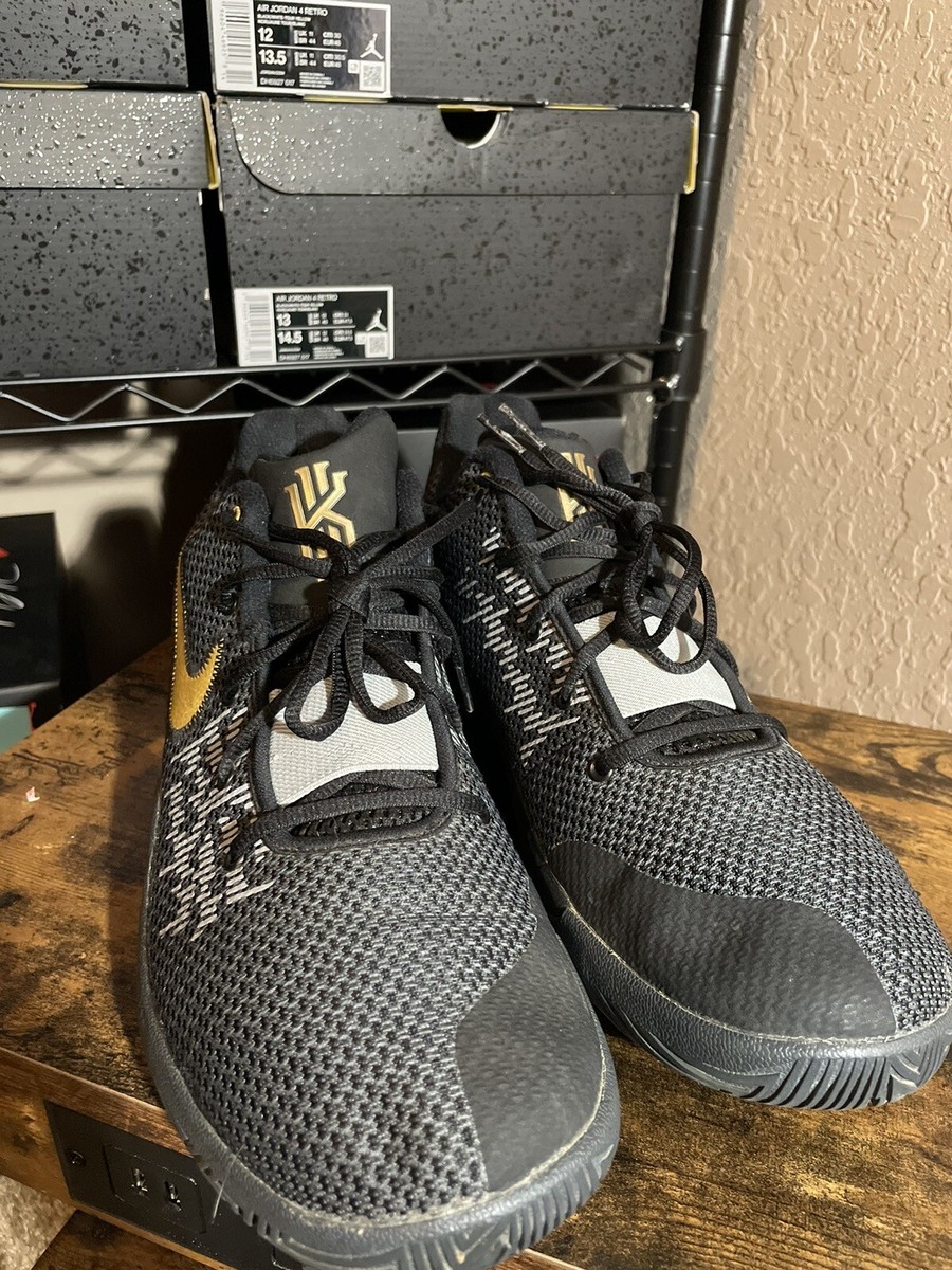 kyrie flytrap black and gold