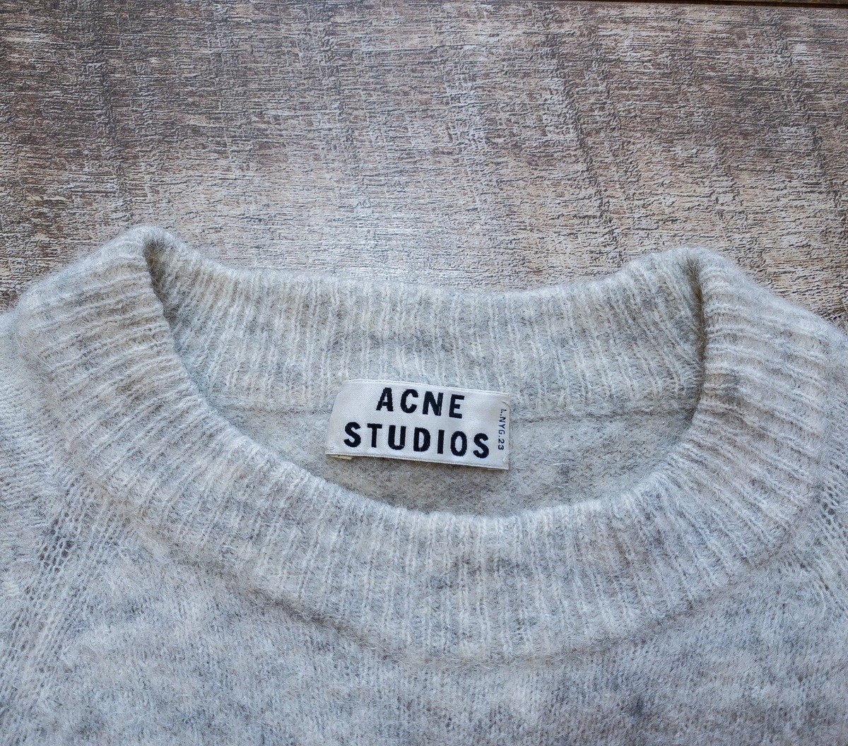 Acne Studios Rue Mohair Paw 13 Sweater Womens Size XS Gary