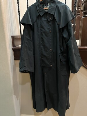 Thomas Cook s Australian Long Bushman s  Riding or Rain Drover s Coat  Size 48/9
