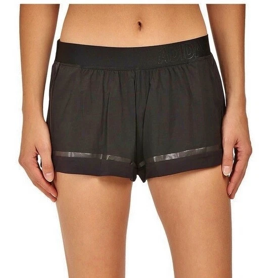 ADIDAS Standard 19 S19 Woven Reflective Running Shorts Black NEW