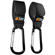 Baby Uma Stroller Hooks for Bags 2 Pack - Universal Stroller Clips and Hooks