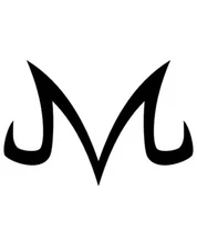 Dragonball z MAJIN Vinyl Decal Sticker Window Truck Goku Gohan Buu