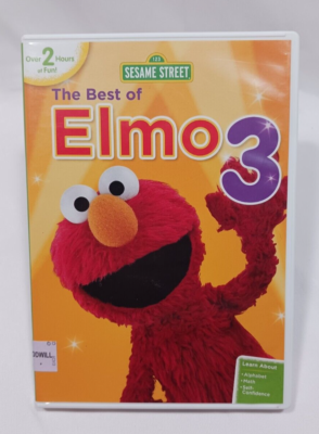 Sesame Street: The Best of Elmo 3 (DVD) ~ 2015 ~ DVD in Like New