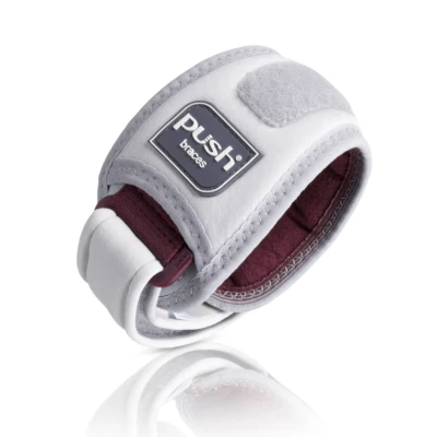 PUSHBRACES Push med Ellenbogenbandage Epi für Tennisarm und Golferarm Unigröße Bandage