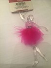 BALLERINA ORNAMENT CLEAR WITH RED TUTU ORNAMENT — photo 3