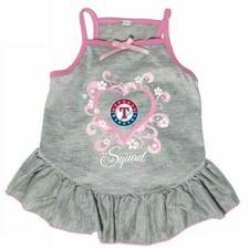 TEXAS RANGERS DOG CAT PINK TOO CUTE SQUAD CHEERLEADER DRESS CHOOSE SIZE