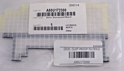 Genuine Konica Minolta A50U169500 Developing Dust-Proof Filter/2 New Free Ship