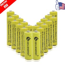 20pcs AAA 3A Size 1.2V Rechargeable Battery Cell For Solar Lights Lawn Lamp USA