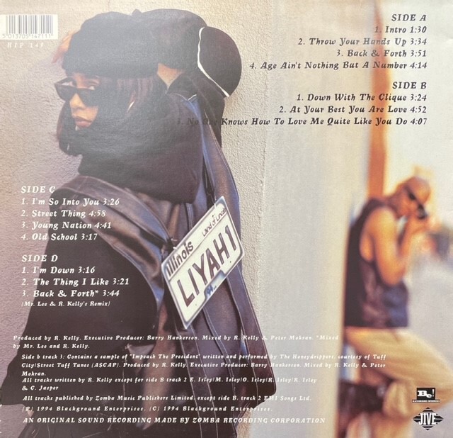 洋楽 AALYAH JIVE 洋楽 AALYAH JIVE Aaliyah - Age Ain't Nothing But A Number