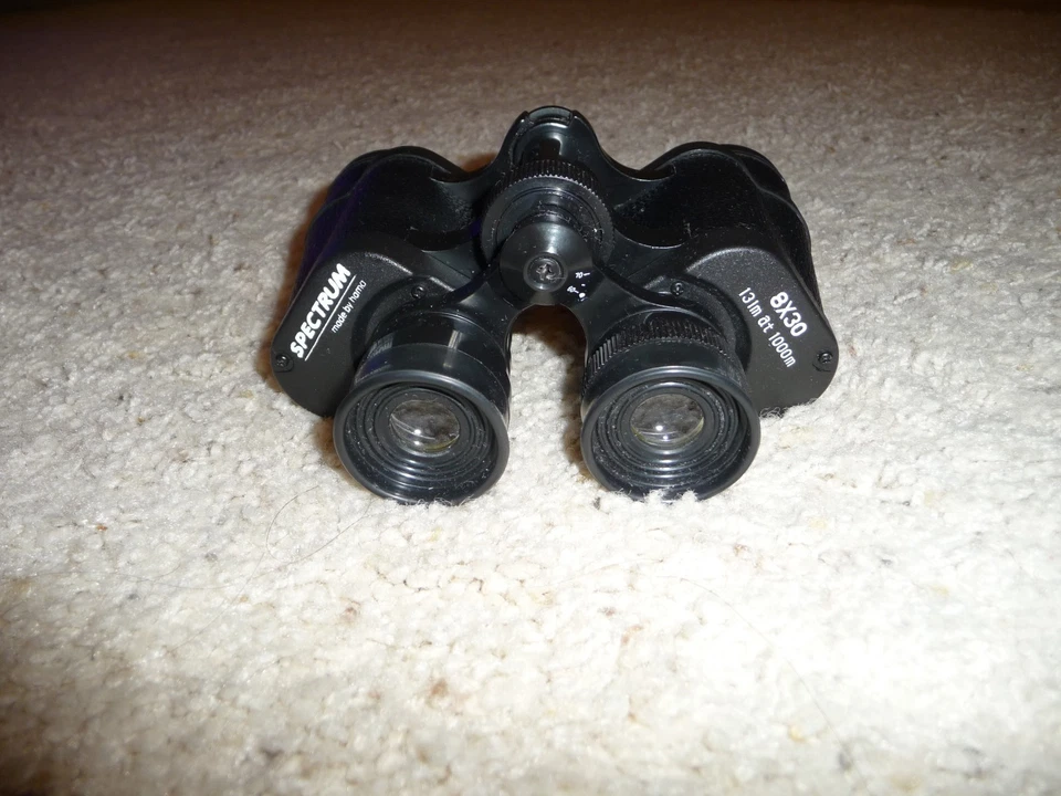 Binoculares compactos Spectrum de Hama 8 x 30 con estuche (negro) Foto 2 de 4