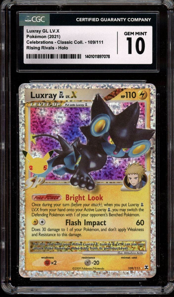 Pokemon CGC 10 Gem Mint Celebrations Classic Collection Pokemon CGC 10 Gem Mint Celebrations Classic Collection