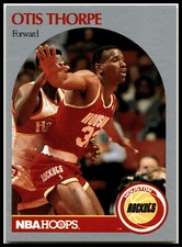 Otis Thorpe #129 1990 NBA Hoops Rockets B0121A