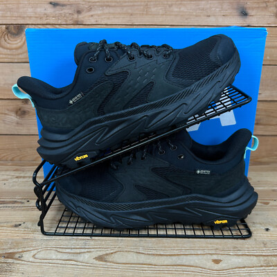 Hoka One One Sneaker Damen UK 5,5 Anacapa 2 schwarz GTX Running wasserdicht Schuhe