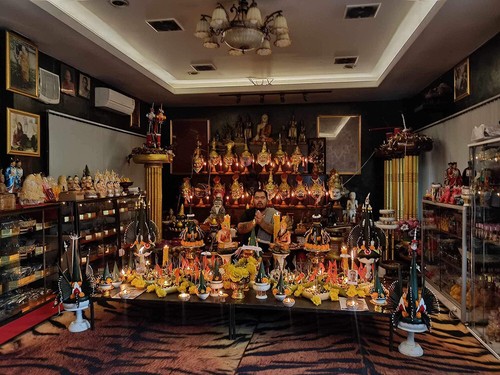 Zaubermedaillon INN KU Öl charmant AJ SUAR TIGER Thai Amulett Anziehen Liebe Charm - Bild 9 von 17