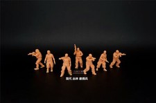 Homemade 1/72 Jungle Mercenaries 7-man team Unpainted Finished Model NEW