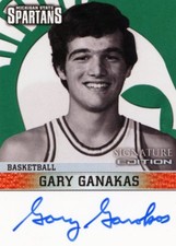 2003 TK LEGACY SIGNATURE EDITION MICHIGAN STATE SPARTANS MSUB4 GARY GANAKAS AUTO