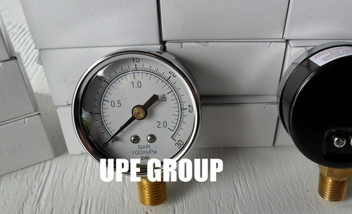 25 PACK PRESSURE GAUGES Hydraulic Compressor 2" Dial 0-30 psi LOWER mnt 1/4" NPT - Picture 2 of 2
