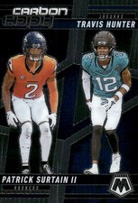 2025 Panini Mosaic Carbon Copy #9 Patrick Surtain II Travis Hunter - FB