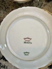 Haviland Montmery Limoges France Porcelain 6-piece dinner set china