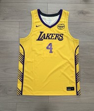 lakers team issued Dalton Knecht XL Summer league Pro Cut Jersey Shorts Uniform