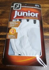 FJ Footjoy Junior The Perfect First Fit White Left Golf Glove, Medium Large NIB