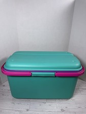 Eagle Craftstor Craft Sewing Tote Storage System Organizer Teal Pink Purple 19in
