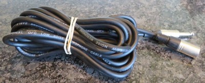 Live Wire professionelles OFC rauscharmes Mikrofonkabel zu Klinke 20 Fuß