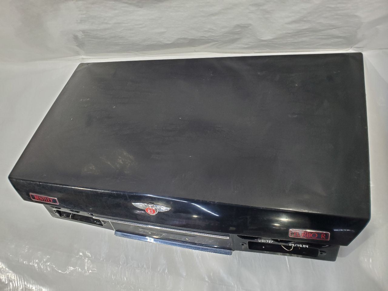 1991 Bentley Turbo R OEM Black Trunk Lid Minor Scuffs 
