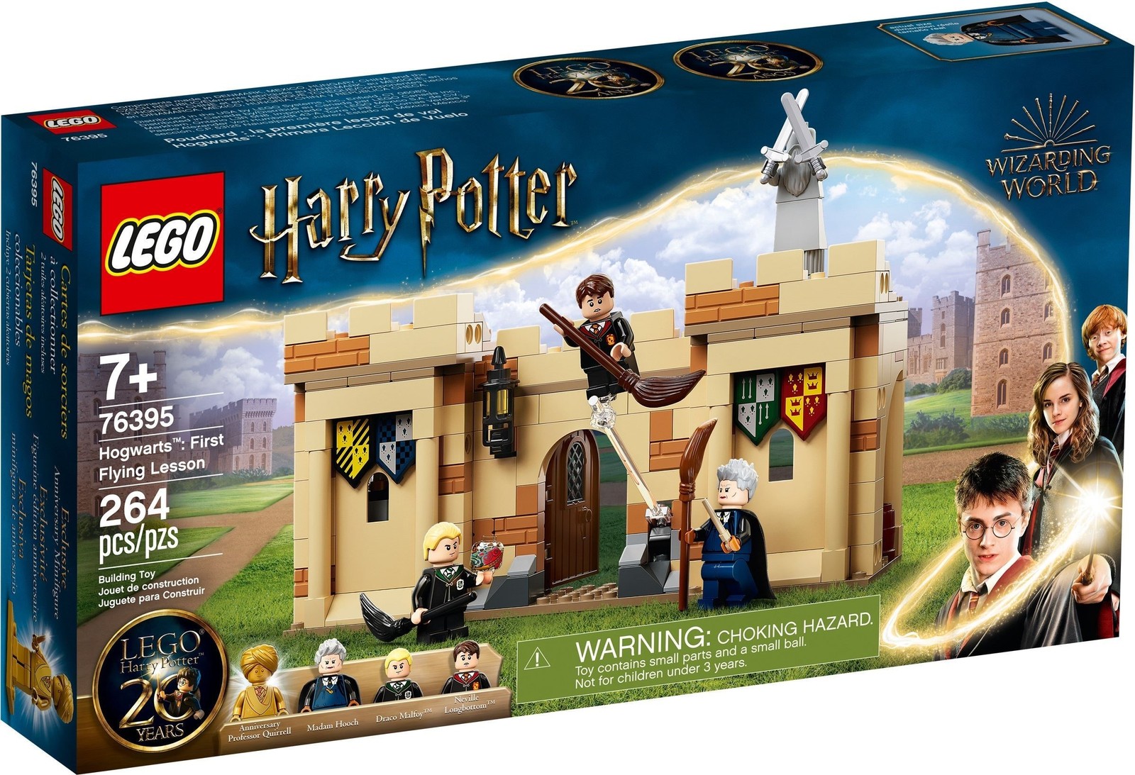 LEGO Harry Potter 76395 La première leçon de vol pour développer la créativité loin des écrans