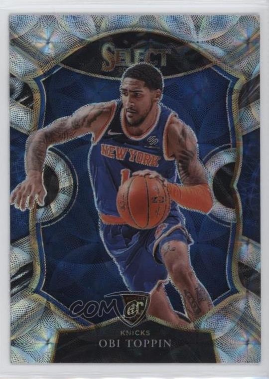 2020-21 Panini Select Concourse Scope Prizm Obi Toppin #68 12yh