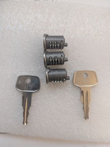 (3) Yakima SKS OEM Lock Core A151, with (2) Keys