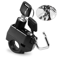 Motorcycle Helmet Lock with 2 Keys, Aluminum Alloy Anti-Theft Helmet Lock