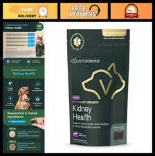 Kidney Health Chews for Pets - Feline Canine Renal Support - 60 Count, Chicken