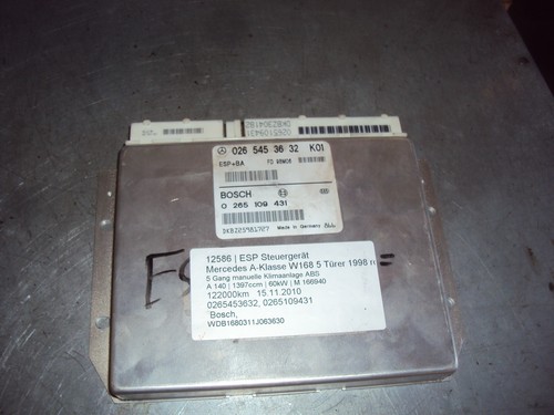 Mercedes A-Klasse W168 ESP Steuerger�t 0265453632 12586