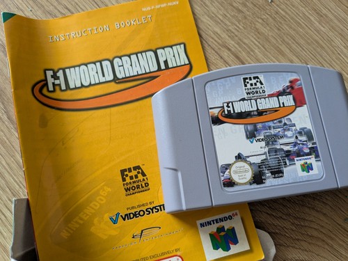 F1 World Grand Prix N64 Nintendo 64 Boxed Cartridge mit Anleitung - Bild 5 von 5
