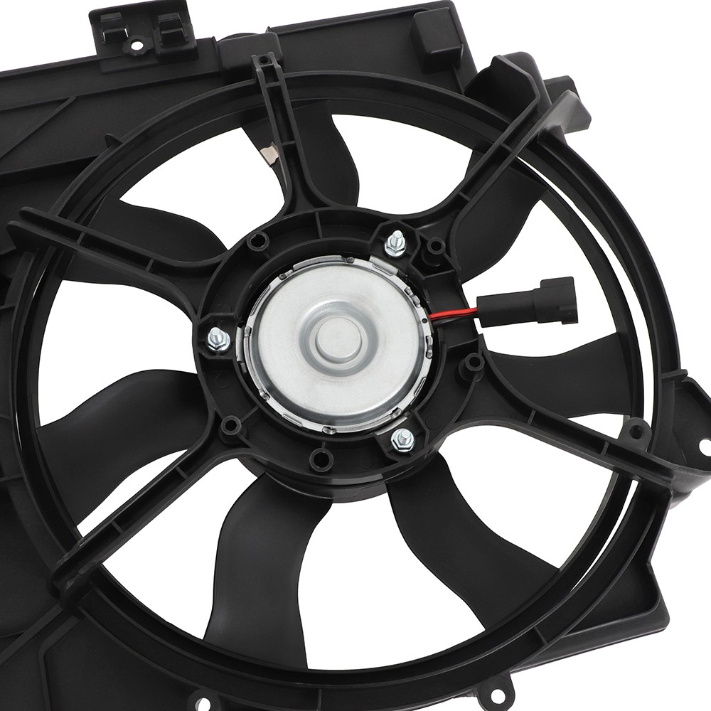 Radiator Condenser Cooling Fan Assembly For 2006-2008 Chevrolet Equinox 3.4L