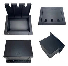 PROCRAFT FPPU/FGPU-BLANK-BK-VAR floor box / stage pocket w/ customizable plate