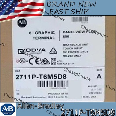 Sealed Original AB 2711P-T6M5D8 /A PANELVIEW PLUS 600
