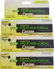 (3 PACK) Natureplex Anesthetic Hemorrhoid Hemorrhoidal Cream with Soothing Aloe
