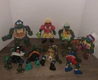 TMNT Vintage Leonardo Lot Chief Leo Make My Day Pizza Tossing Playmates