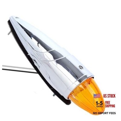Led Cab Roof Clearance Marker Light Front Top Amber Lamps Assembly Super 